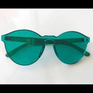 Free People Green Spectrum Glasses